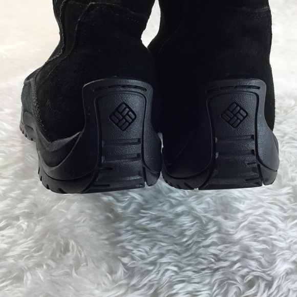 COLUMBIA TERAVAL BLACK WATERPROOF BOOTS 9.5 - Picture 6 of 9